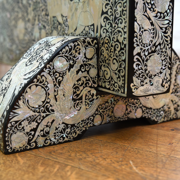 螺鈿細工の高級衝立 螺鈿細工の高級衝立