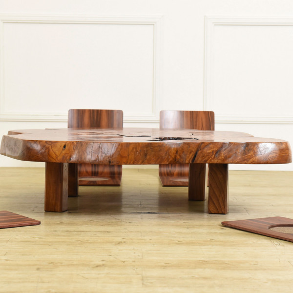 けやき、ローテーブル、テーブル、座卓、天然木、無垢材、一枚板、 座