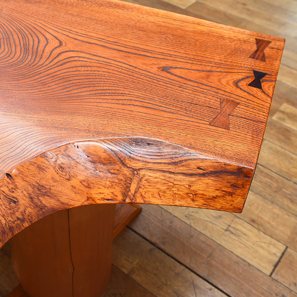 イズヤオンライン | 欅無垢材 一枚板 テーブル