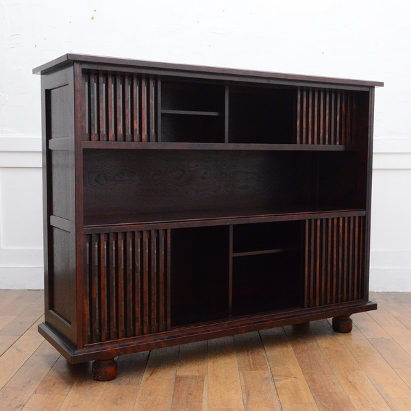 九州民芸家具 (水目桜の書棚)つくしぎやらりー販売・購入