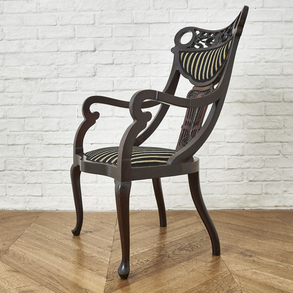 Rocca アールヌーボー様式 アンティークチェア