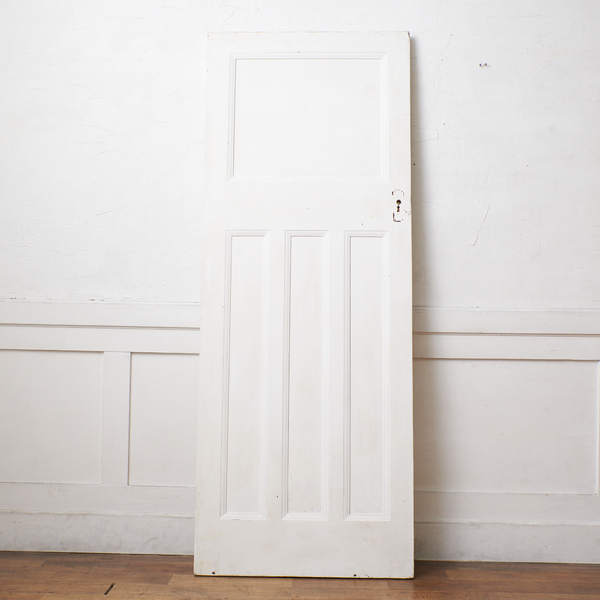 オールドパイン 1930's 英国アンティーク ペインテッド ドア
