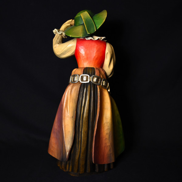 アンリ ANRI 大型 木彫人形