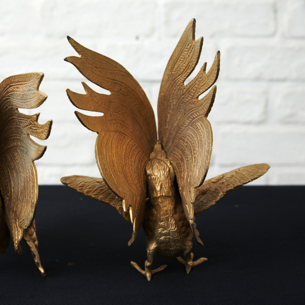 ヴィンテージ 真鍮製の鳥のオブジェ - 通販 - www