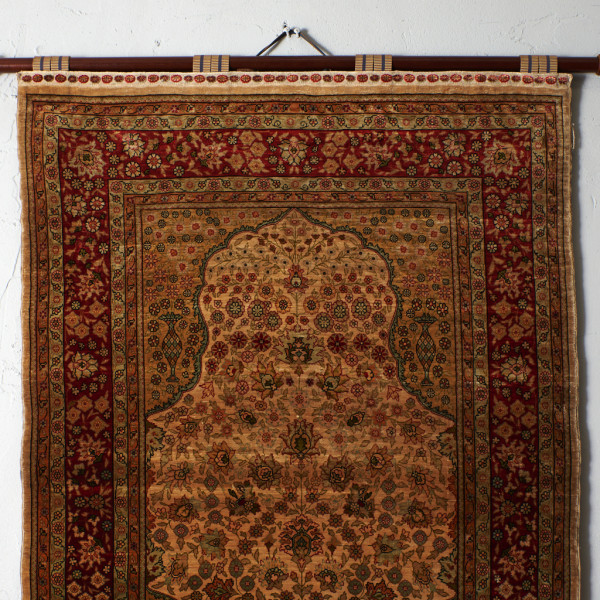イズヤオンライン | シルク ヘレケ絨毯 タペストリー
