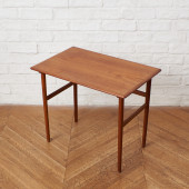 上質 デンマーク製 チーク材 北欧家具 サイドテーブル アンティーク サービングトレイ サイドテーブル
