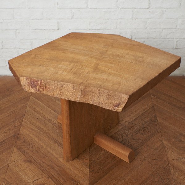 ケヤキ無垢材 サイドテーブル - Rocca - デザイナーズ家具・北欧家具