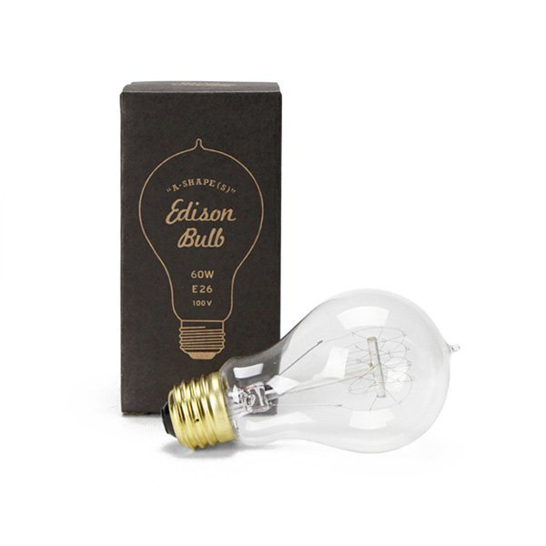 Edison Bulb “A-Shape” S 60W E26