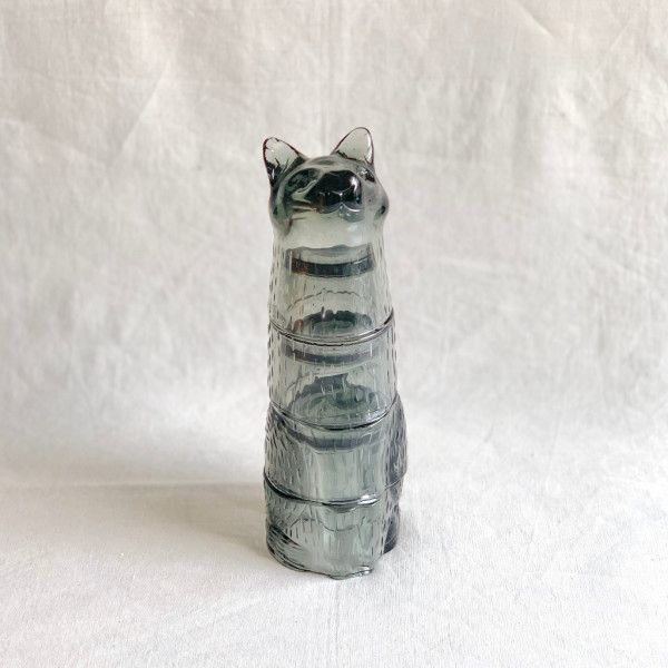 Kitty Stackable Glass "Black"
