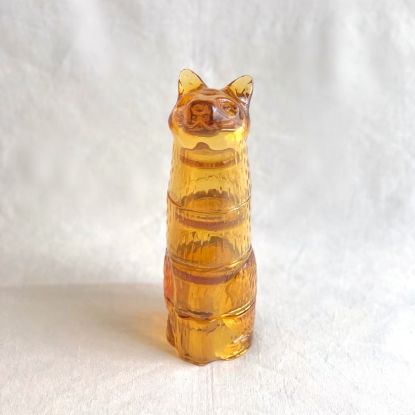 Kitty Stackable Glass "Ginger"