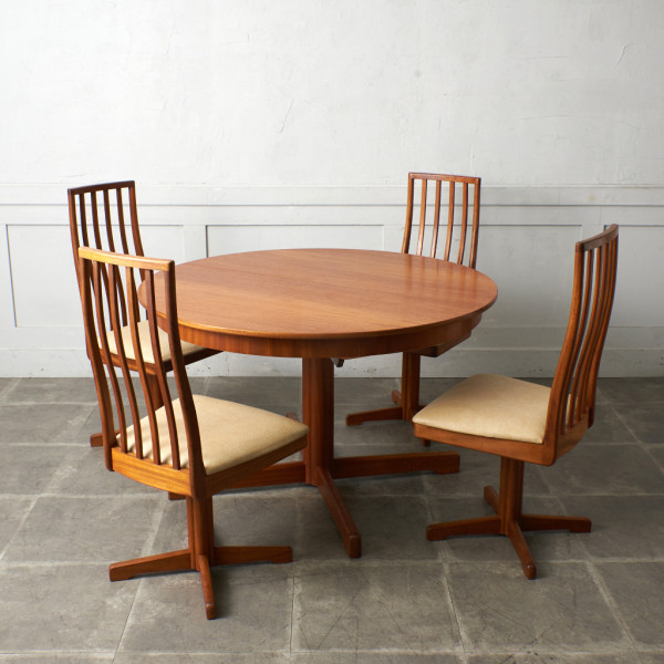 [マッキントッシュ A.H.McINTOSH]ヴィンテージ ダイニング5点セット Rocca デザイナーズ家具・北欧家具など暮らしを