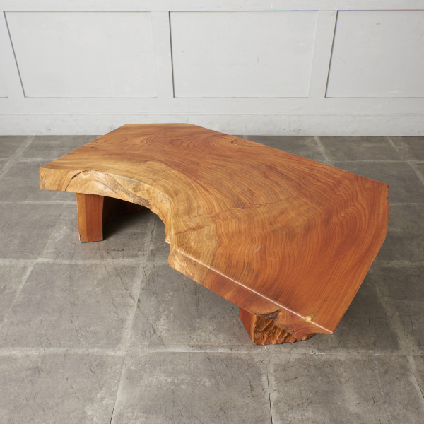 欅一枚板 座卓 - Rocca - デザイナーズ家具・北欧家具など暮らしを豊か 